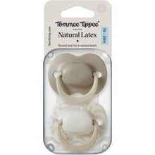 Tommee Tippee Natural Latex Soother 18-36M Assorted 2 pack