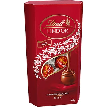 Lindt Lindor Milk Cornet 160g