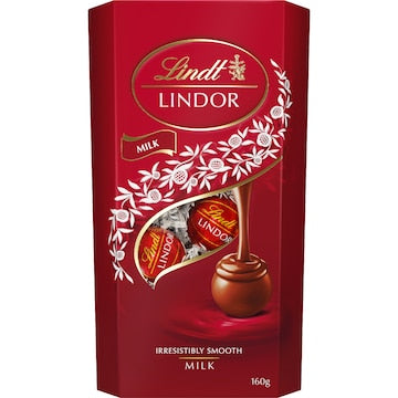Lindt Lindor Milk Cornet 160g
