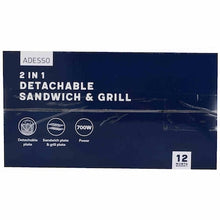Adesso 2 In 1 Detachable Sandwich & Grill each