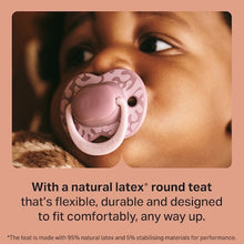 Tommee Tippee Natural Latex Soother 6-18M Assorted 2 pack