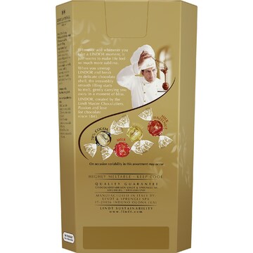 Lindt Lindor Assorted Cornet 160g