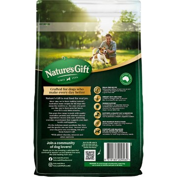 Nature's Gift Grain Free Adult Dry Dog Food With Wild Game 2.5kg