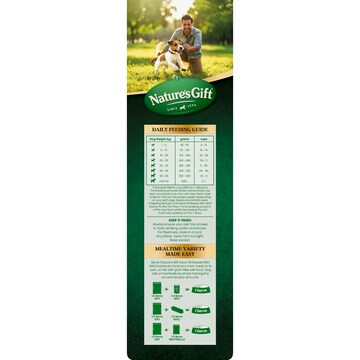 Nature's Gift Grain Free Adult Dry Dog Food With Wild Game 2.5kg