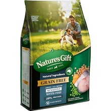 Nature's Gift Grain Free Sensitive Adult Dry Dog Food With Fish 2.5kg