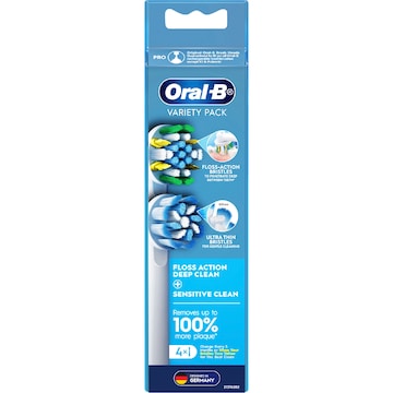 Oral-B Variety Replacement Tooth Brush Heads 4 pack