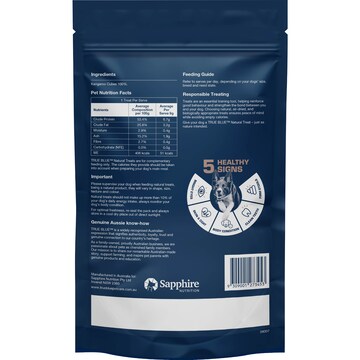 True Blue Aussie Kangaroo Cubes Dog Treats 60g