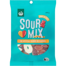Woolworths Sour Mix Lollies 200g