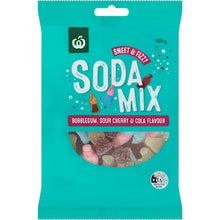 Woolworths Fizzy Soda Mix Lollies 180g