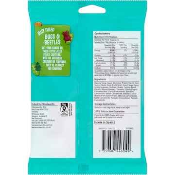 Woolworths Bugs & Beetles Lollies 180g