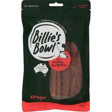 Billie's Bowl Dog Treat Straps With Aussie Kangaroo 180g
