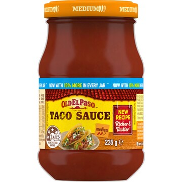 Old El Paso Taco Sauce Medium 235g