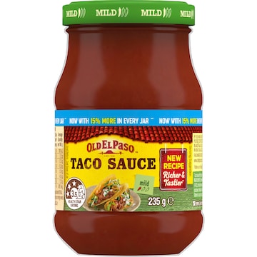 Old El Paso Taco Sauce Mild 235g