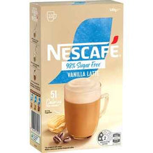 Nescafe 98% Sugar Free Vanilla Latte Sachets 10 pack