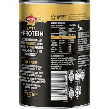 Moccona Protein Latte Coffee 160g