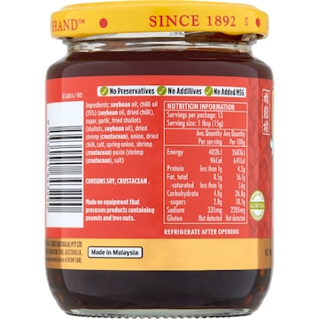 Ayam Crispy Chilli Oil Condiment 200g