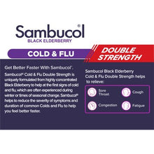 Sambucol Double Strength Cold & Flu Capsules 12 pack