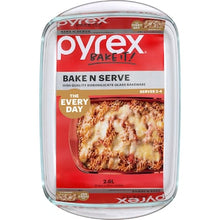 Pyrex Bake N Serve Glass Baking Dish 2.6L each