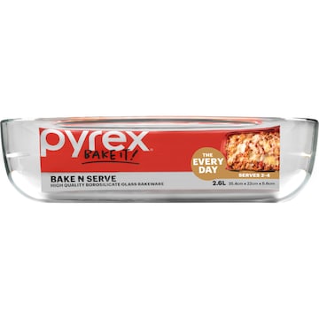 Pyrex Bake N Serve Glass Baking Dish 2.6L each