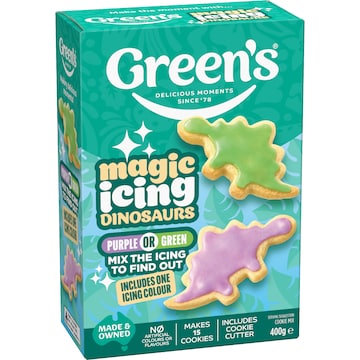 Green's Magic Cookie Mix Dinosaur 400g