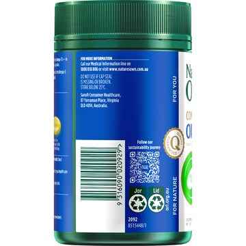 Nature's Own Concentrated Fish Oil Omega Mini Capsules 250 pack