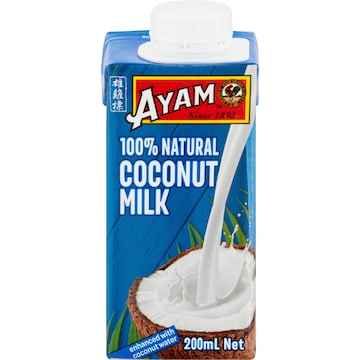 Ayam 100% Natural Coconut Milk 200mL