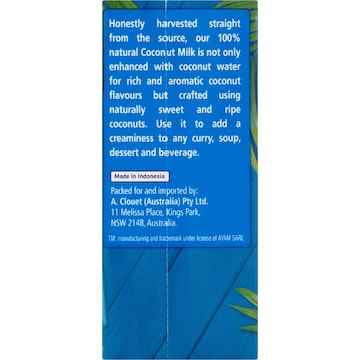 Ayam 100% Natural Coconut Milk 200mL