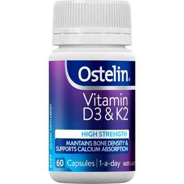 Ostelin Vitamin B3 & K2 High Strength Capsules 60 pack