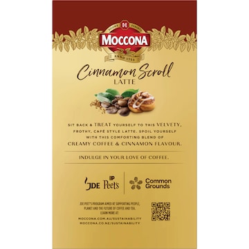 Moccona Coffee Sachets Cinnamon Scroll Latte 10 pack