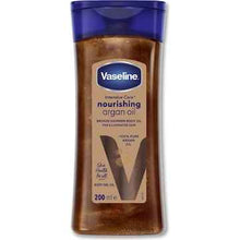 Vaseline Shimmer Body Oil Intensive Care Nourishing Argan 200mL