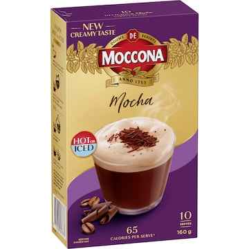 Moccona Coffee Sachets Mocha 10 pack