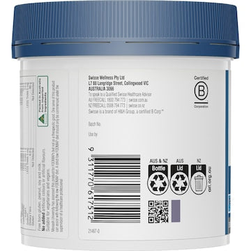 Swisse Prebiotic Fibre Powder Unflavoured 210g