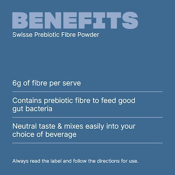 Swisse Prebiotic Fibre Powder Unflavoured 210g
