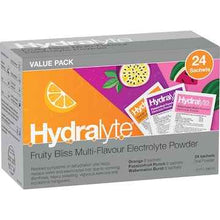 Hydralyte Fruity Bliss Electrolyte Powder Sachets 24 pack