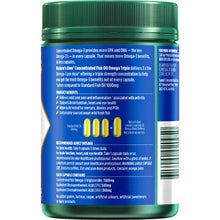 Nature's Own Concentrated Fish Oil Capsules Omega Triple 180 pack