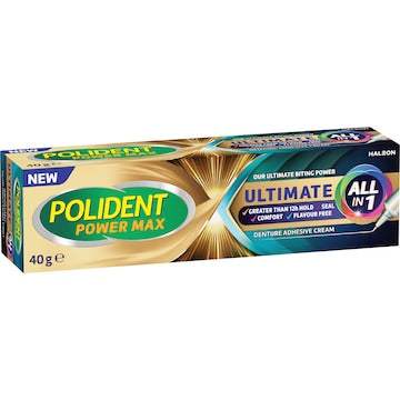 Polident Denture Adhesive Cream Ultimate All In 1 40g