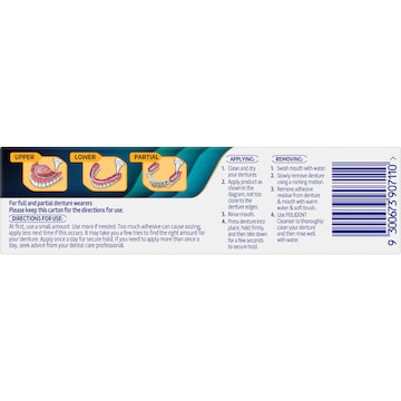 Polident Denture Adhesive Cream Ultimate All In 1 40g