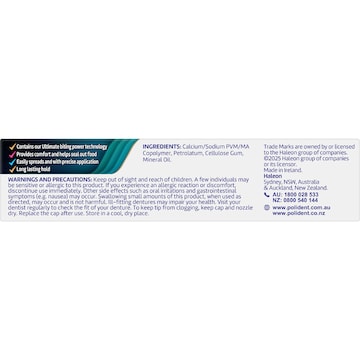 Polident Denture Adhesive Cream Ultimate All In 1 40g