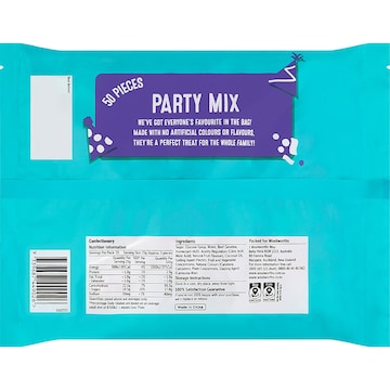 Woolworths Party Mix Lollies 50 pack