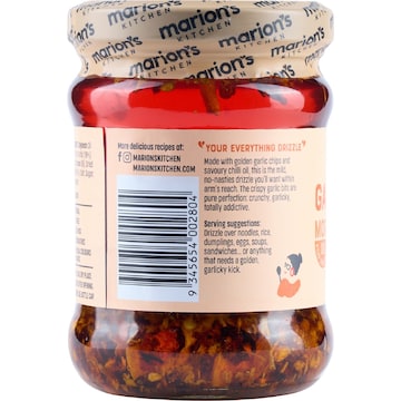 Marion's Kitchen Garlic Chilli Crisp Oil 190g