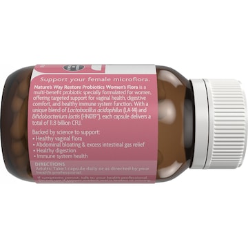 Nature's Way Restore Probiotics Women's Flora Capsules 30 pack