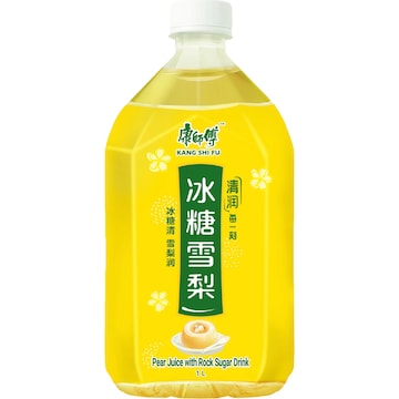 Kang Shi Fu Pear Juice Rock Sugar Drink 1L