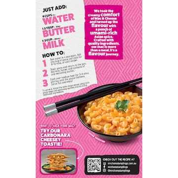 Mr Chen's Mac & Cheese Spicy Carbonara 260g