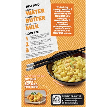 Mr Chen's Mac & Cheese Japanese Curry 260g