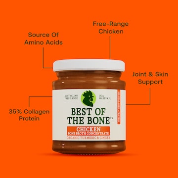Best Of The Bone Broth Concentrate Chicken Turmeric & Ginger 180g