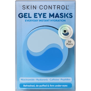 Skin Control Gel Eye Masks Everyday Instant Hydration 30 pack