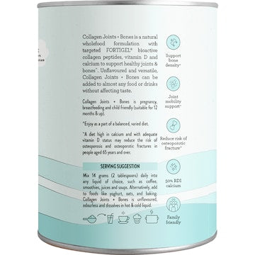 Nutra Naturals Collagen Joints + Bones Powder 140g