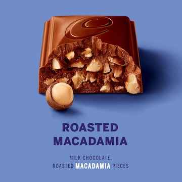 Cadbury & More Roasted Macadamia Chocolate Block 195g