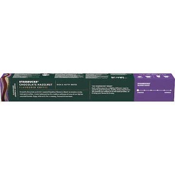 Starbucks by Nespresso Chocolate Hazelnut Coffee Pods 10 pack