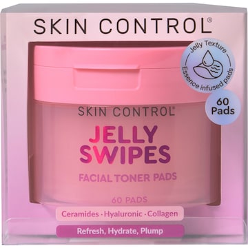 Skin Control Jelly Swipes Facial Toner Pads 60 pack